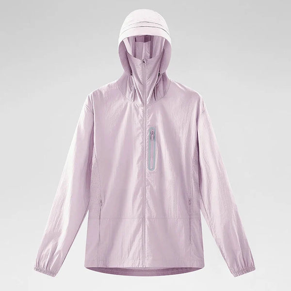 Mens Waterproof Light Windbreaker Jacket Coat — vista frontale
