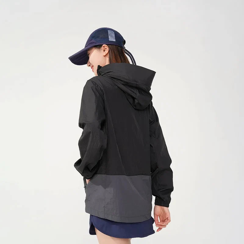 Mens Waterproof Light Windbreaker Jacket Coat — vista completa