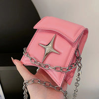Mini Chain Cross Shoulder Handbag — dettaglio