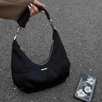 Mini Purse Crescent Handbag — vista frontale