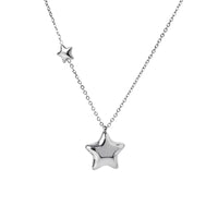 Minimalist 3D Star Pendant — vista laterale