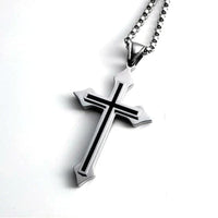 Minimalist Cross Pendant Necklace — in alternativa