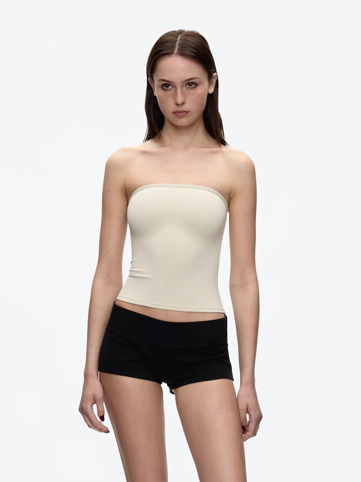 Minimalist Essentials Bandeau Tube Top — vista completa