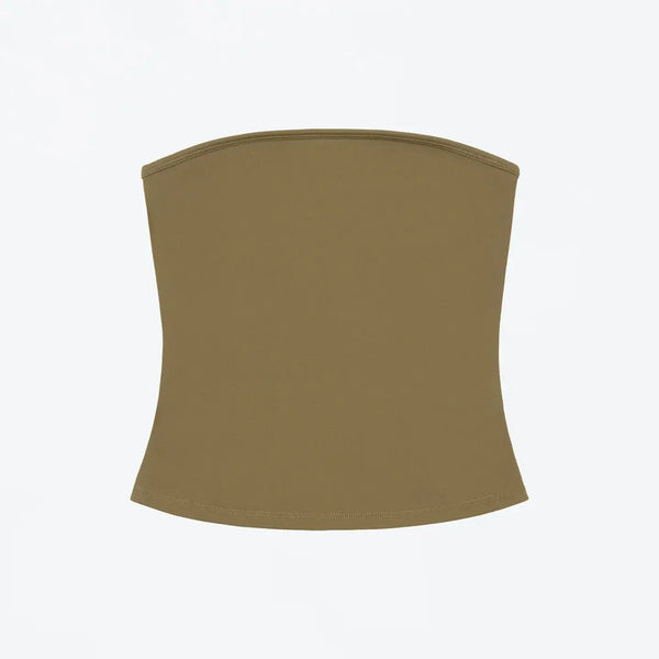 Y2K Minimalist Essentials Bandeau Tube Top