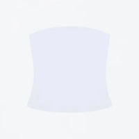 Minimalist Essentials Bandeau Tube Top — dettaglio della stampa