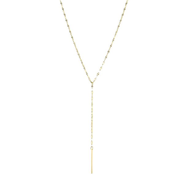 Minimalist Pendant Choker Necklace — vista frontale