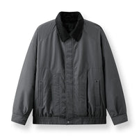 Mock Two Piece Bomber Jacket — vista posteriore