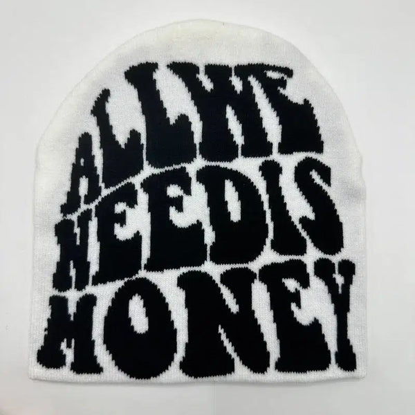 Money Beanie Hat — vista frontale