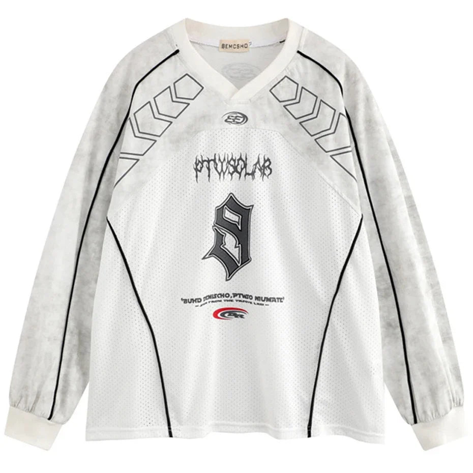 Moto Long Sleeve Top — vista posteriore