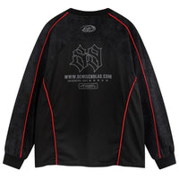 Moto Long Sleeve Top — dettaglio della stampa