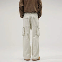 Multi Pocket Baggy Cargo Trousers — dettaglio della stampa