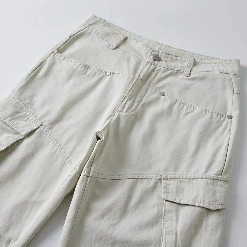 Multi Pocket Baggy Cargo Trousers — vista laterale