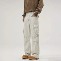 Multi Pocket Baggy Cargo Trousers — dettaglio del tessuto