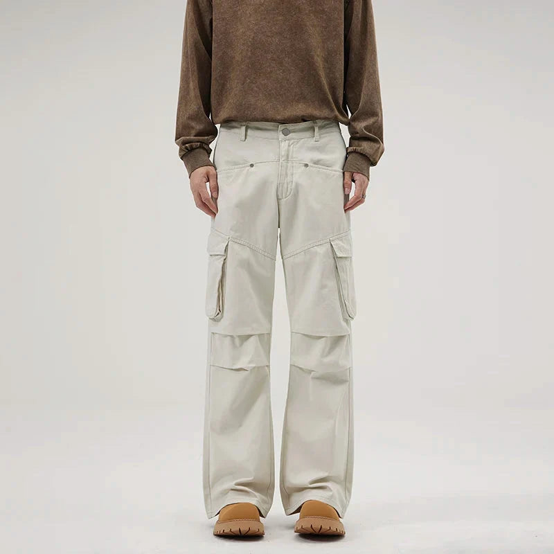 Multi Pocket Baggy Cargo Trousers — vista posteriore