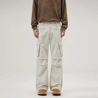 Multi Pocket Baggy Cargo Trousers — vista posteriore