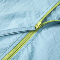 Multi Zip Lightweight Windbreaker Jacket Coat — vista posteriore