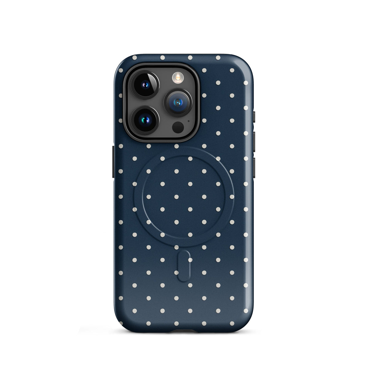 Navy Polka Dot MagSafe Case — in alternativa