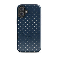 Navy Polka Dot MagSafe Case — dettaglio