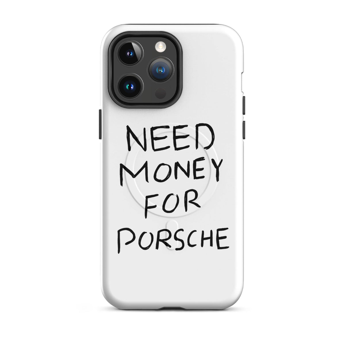 Need Money For Porsche MagSafe Case — vista completa