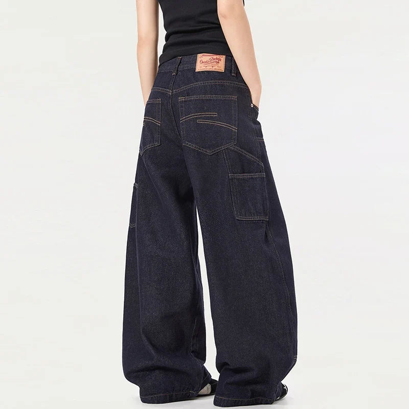 Niche Design Mens Denim Jeans — vista laterale