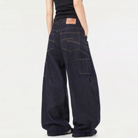 Niche Design Mens Denim Jeans — vista laterale