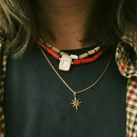 North Star Pendant Necklace — dettaglio della stampa