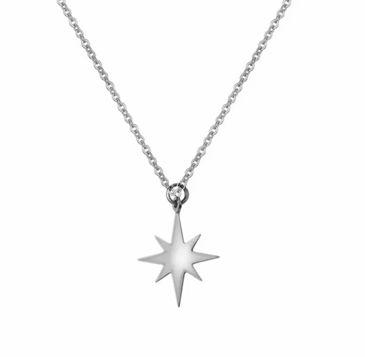 North Star Pendant Necklace — vista frontale
