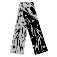 Omnipotent Star Knitted Shawl Scarf — vista frontale