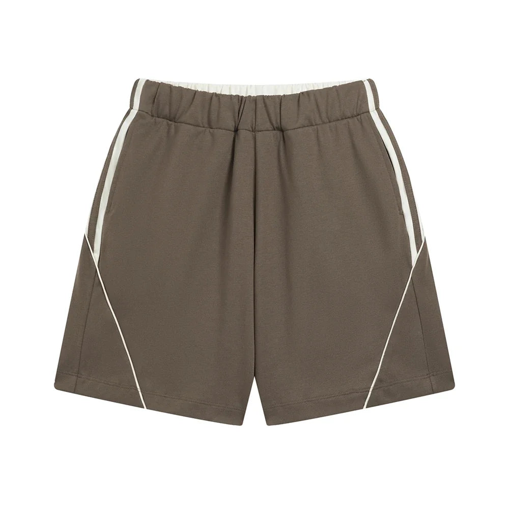 Origin 250gsm Essentials Shorts — dettaglio della stampa