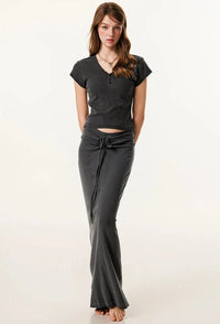 Origin 275gsm Essentials Maxi Skirt — vista posteriore