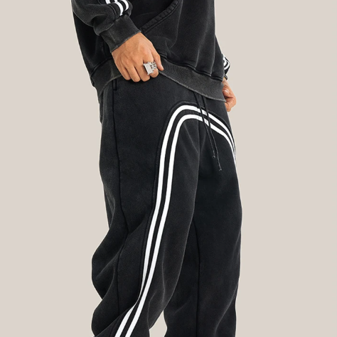 Origin 332gsm Washed Ribbon Essential Joggers — dettaglio