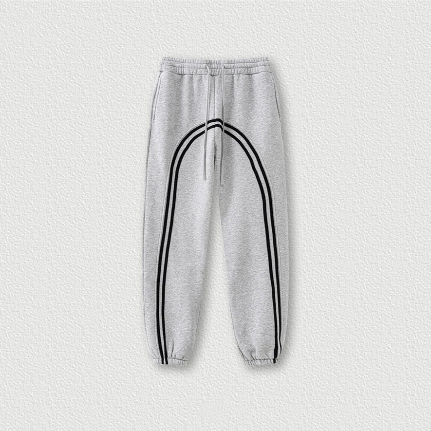 Origin 332gsm Washed Ribbon Essential Joggers — vista posteriore