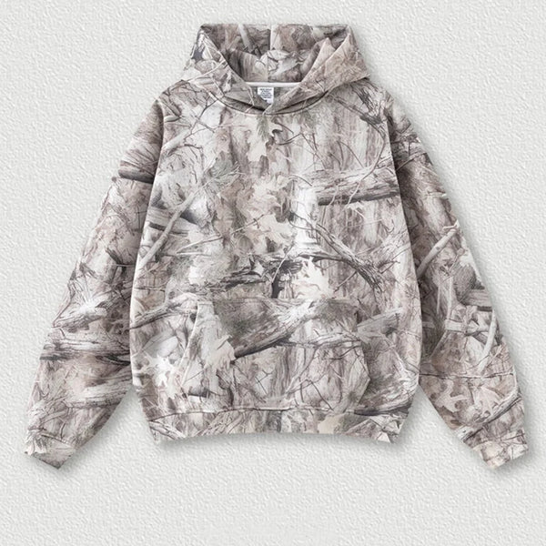 Origin 340gsm Essentials Desert Camo Hoodie — vista frontale
