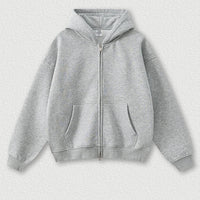 Origin 345gsm Boxy Fit Zip Up Hoodie — dettaglio