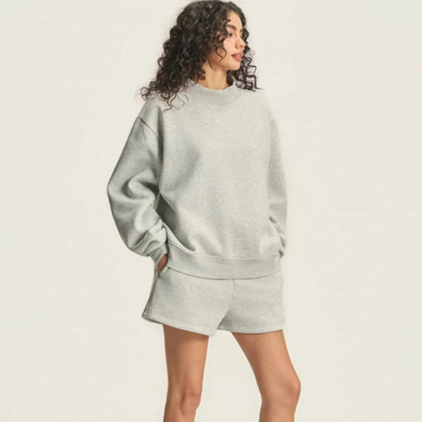 Origin 350gsm Boyfriend Fit Essentials Jumper — vista frontale