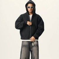 Origin 350gsm Essentials Full Zip Up Hoodie — vista posteriore