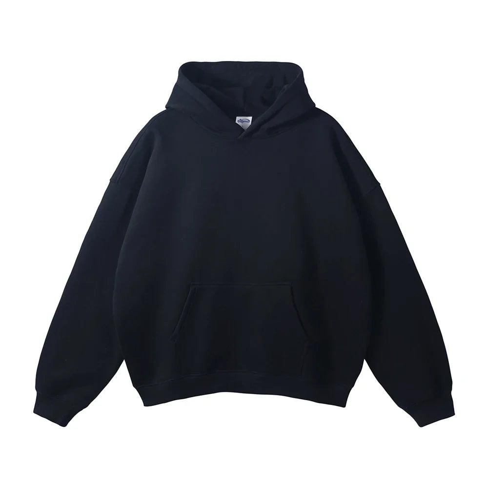 Origin 350gsm Essentials Plain Baggy Hoodie — dettaglio
