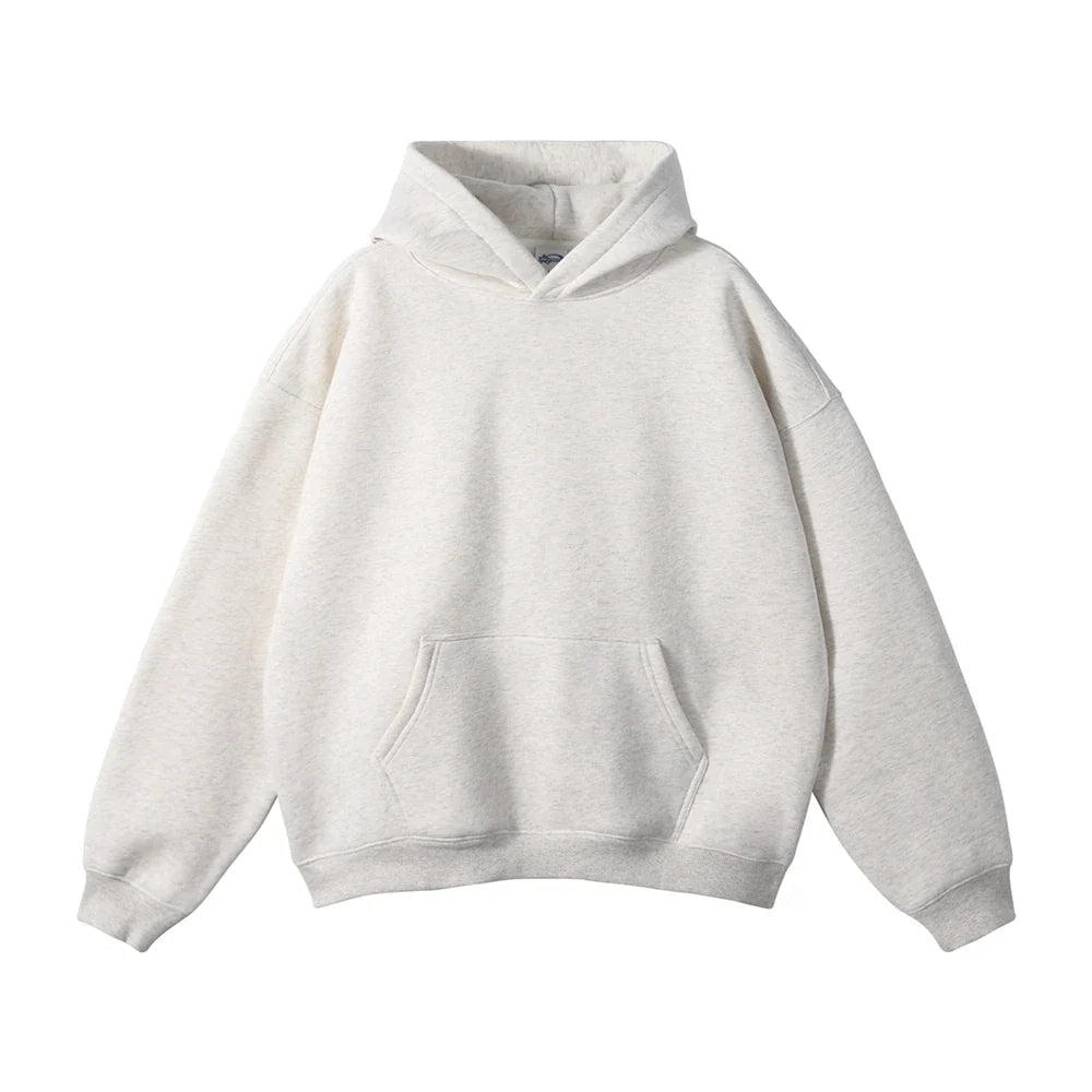 Y2K Origin 350gsm Essentials Plain Baggy Hoodie