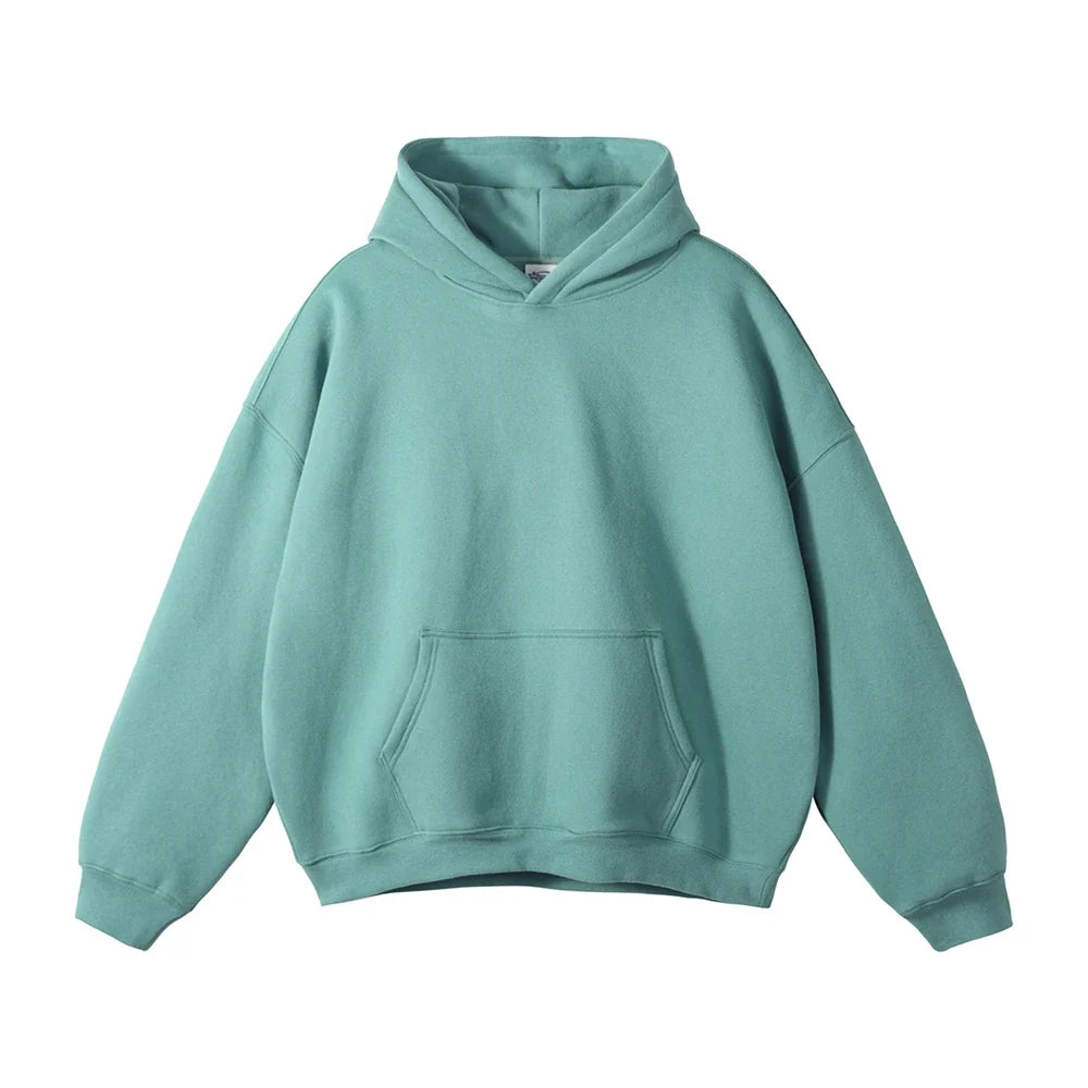 Origin 350gsm Essentials Plain Baggy Hoodie — vista posteriore