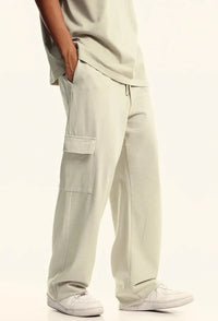 Origin 358gsm Essentials Cotton Cargo Trousers — dettaglio del tessuto