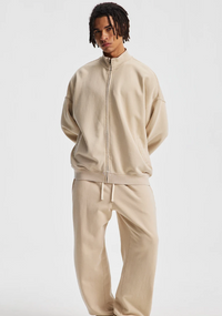Origin 430gsm Essentials Track Jacket — dettaglio del tessuto