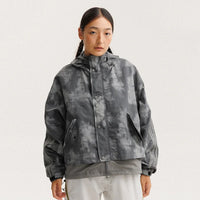 Outdoor Lightweight Windbreaker Rain Jacket — dettaglio del tessuto