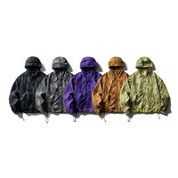 Outdoor Lightweight Windbreaker Rain Jacket — vista posteriore