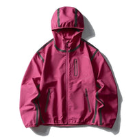 Outdoor Shell Lightweight Reflective Windbreaker Jacket — in alternativa