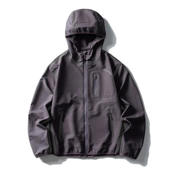 Y2K Outdoor Shell Lightweight Reflective Windbreaker Jacket