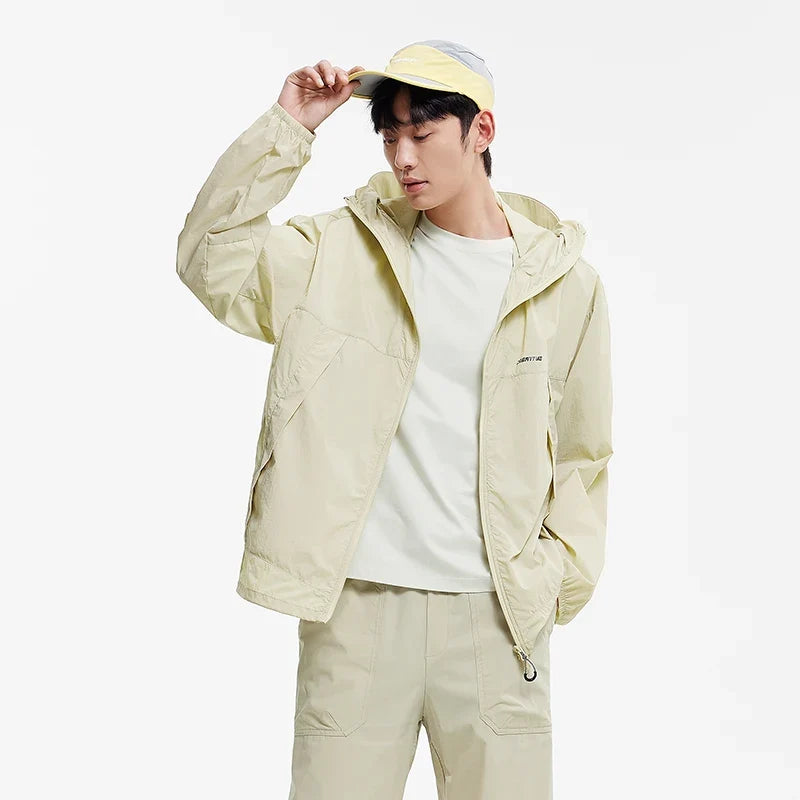 Outdoor Windbreaker — vista posteriore