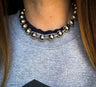 Y2K Oversized 10mm Ball Chain Choker Necklace