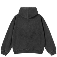Oversized Another Self Graphic Hoodie Sweatshirt — vista posteriore
