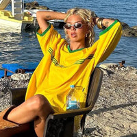 Oversized Brazil T Shirt — in alternativa