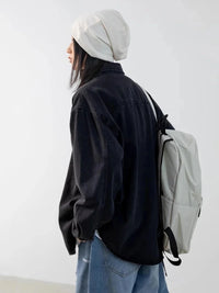 Oversized Button Up Outer Jacket — in alternativa